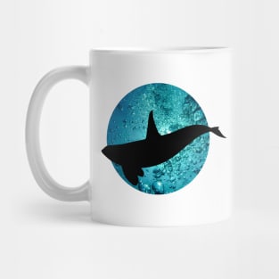 Orca in blue Mug